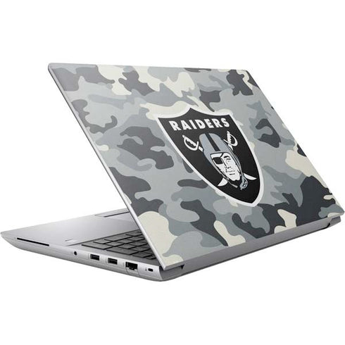 NFL Las Vegas Raiders Camo HP ZBook Fury 16 G10 Skin