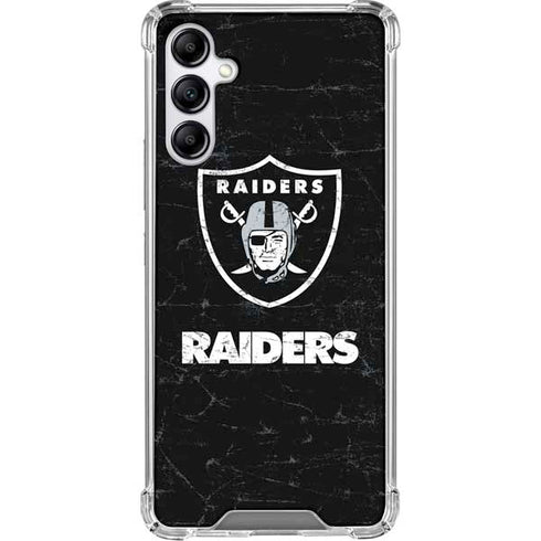 NFL Las Vegas Raiders Distressed Gabb Phone 4 Clear Case