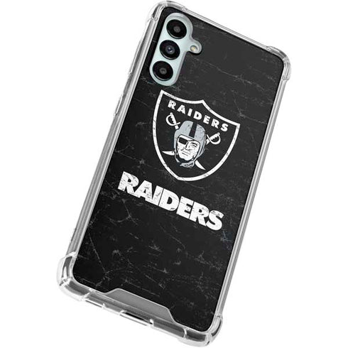 NFL Las Vegas Raiders Distressed Gabb Phone 4 Clear Case