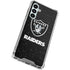 NFL Las Vegas Raiders Distressed Galaxy A16 5G Clear Case