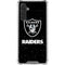 NFL Las Vegas Raiders Distressed Galaxy A17 Clear Case