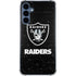NFL Las Vegas Raiders Distressed Galaxy A35 5G Clear Case