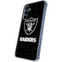NFL Las Vegas Raiders Distressed Galaxy A35 5G Clear Case