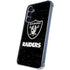 NFL Las Vegas Raiders Distressed Galaxy A55 5G Clear Case