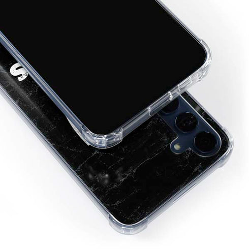 NFL Las Vegas Raiders Distressed Galaxy A55 5G Clear Case