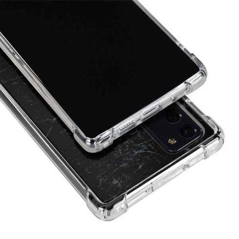 NFL Las Vegas Raiders Distressed Galaxy Note20 5G Clear Case
