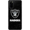 NFL Las Vegas Raiders Distressed Galaxy S20 Skin