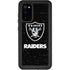 NFL Las Vegas Raiders Distressed Galaxy S20 Waterproof Case