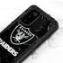 NFL Las Vegas Raiders Distressed Galaxy S20 Waterproof Case