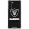 NFL Las Vegas Raiders Distressed Galaxy S24 FE Clear Case