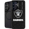 NFL Las Vegas Raiders Distressed Galaxy S24 FE Kickstand Case