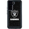 NFL Las Vegas Raiders Distressed Galaxy S24 Plus Waterproof Case