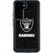 NFL Las Vegas Raiders Distressed Galaxy S24 Waterproof Case