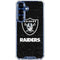 NFL Las Vegas Raiders Distressed Galaxy S25 Plus Clear Case