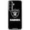 NFL Las Vegas Raiders Distressed Galaxy S26 Clear Case