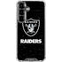 NFL Las Vegas Raiders Distressed Galaxy S26 Clear Case