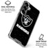 NFL Las Vegas Raiders Distressed Galaxy S26 Plus Clear Case