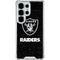 NFL Las Vegas Raiders Distressed Galaxy S26 Ultra Clear Case
