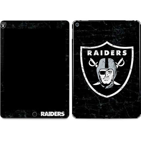 NFL Las Vegas Raiders Distressed iPad Skins