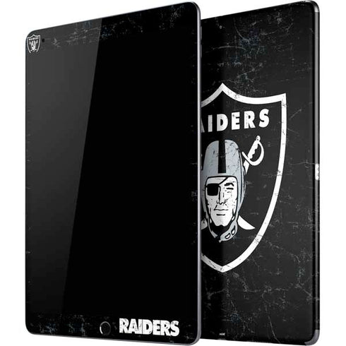 NFL Las Vegas Raiders Distressed iPad Skins