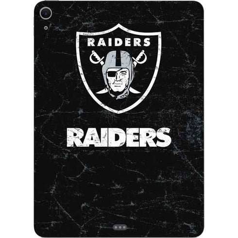 NFL Las Vegas Raiders Distressed Apple iPad Air Skin