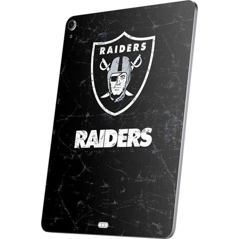 NFL Las Vegas Raiders Distressed Apple iPad Air Skin