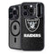 NFL Las Vegas Raiders Distressed iPhone 13 Pro Kickstand Case
