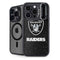NFL Las Vegas Raiders Distressed iPhone 13 Pro Max Kickstand Case