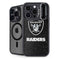 NFL Las Vegas Raiders Distressed iPhone 14 Pro Kickstand Case