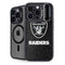 NFL Las Vegas Raiders Distressed iPhone 14 Pro Max Kickstand Case