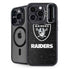NFL Las Vegas Raiders Distressed iPhone 14 Pro Max Kickstand Case