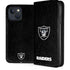 NFL Las Vegas Raiders Distressed iPhone 15 Plus Folio Case