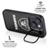 NFL Las Vegas Raiders Distressed iPhone 15 Plus Kickstand Case
