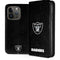 NFL Las Vegas Raiders Distressed iPhone 15 Pro Folio Case