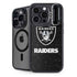 NFL Las Vegas Raiders Distressed iPhone 15 Pro Max Kickstand Case