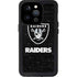 NFL Las Vegas Raiders Distressed iPhone 15 Pro Waterproof Case
