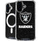NFL Las Vegas Raiders Distressed iPhone 16 MagSafe Case