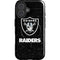 NFL Las Vegas Raiders Distressed iPhone 16 Magsafe Impact Case