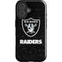 NFL Las Vegas Raiders Distressed iPhone 16 Plus Impact Case