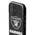 NFL Las Vegas Raiders Distressed iPhone 16 Plus Impact Case