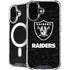 NFL Las Vegas Raiders Distressed iPhone 16 Plus MagSafe Case
