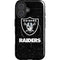 NFL Las Vegas Raiders Distressed iPhone 16 Plus Magsafe Impact Case