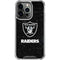 NFL Las Vegas Raiders Distressed iPhone 16 Pro Clear Case