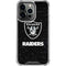 NFL Las Vegas Raiders Distressed iPhone 16 Pro Max Clear Case