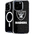 NFL Las Vegas Raiders Distressed iPhone 16 Pro Max MagSafe Case