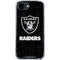 NFL Las Vegas Raiders Distressed iPhone 16e Clear Case