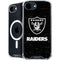 NFL Las Vegas Raiders Distressed iPhone 16e MagSafe Case