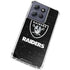 NFL Las Vegas Raiders Distressed Moto G 5G (2025) Clear Case