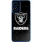 NFL Las Vegas Raiders Distressed Moto G Play 4G (2024) Skin
