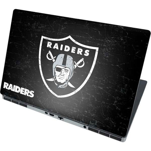 NFL Las Vegas Raiders Distressed Dell Precision Skin